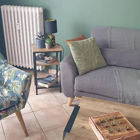 Apartment Le Temps Retrouve - 2 Ch - Calme, Fibre & Balcon Caen